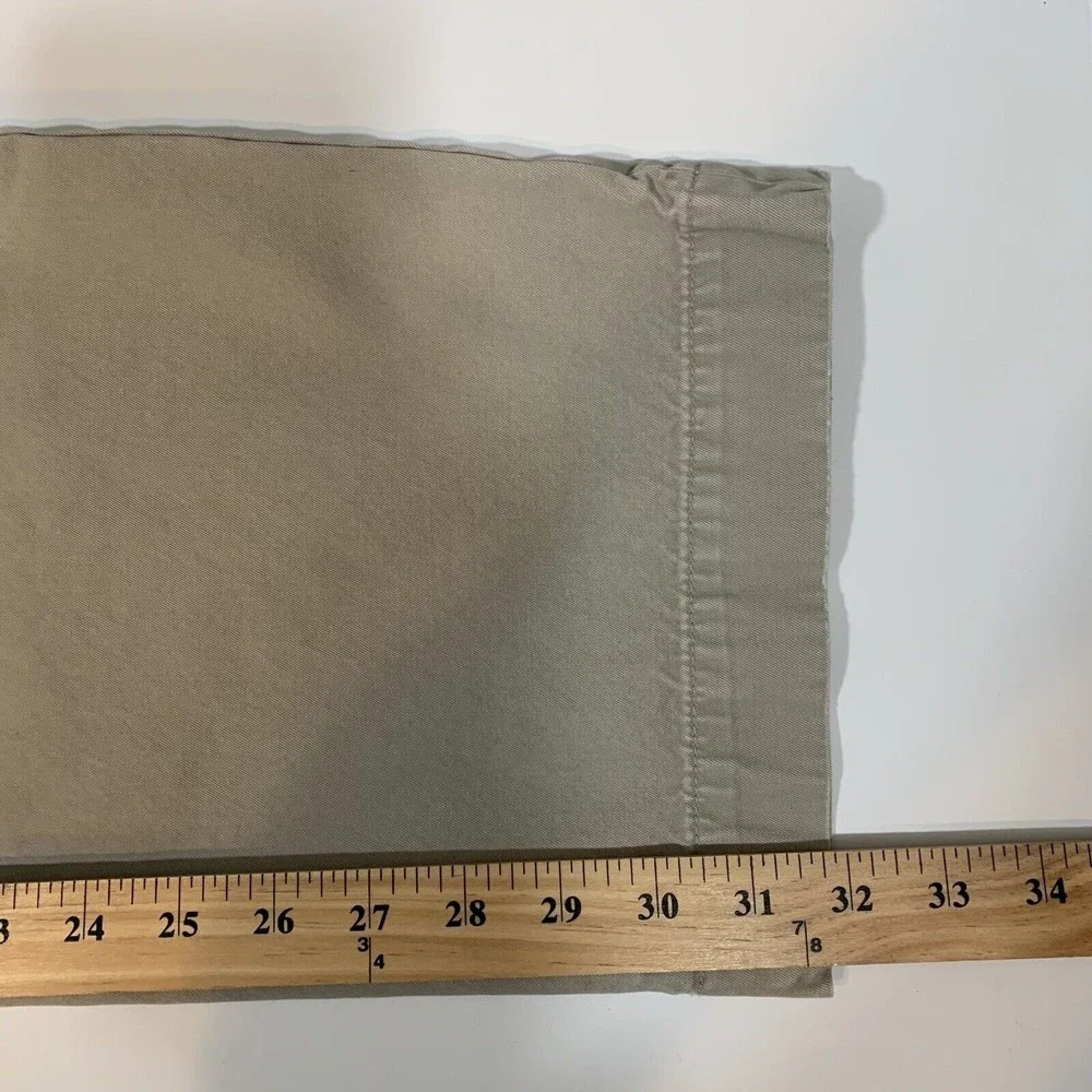 Banana Republic Pants Men 33x32 Tan Khakis‎ Chinos Relaxed Fit Dawson Normcore